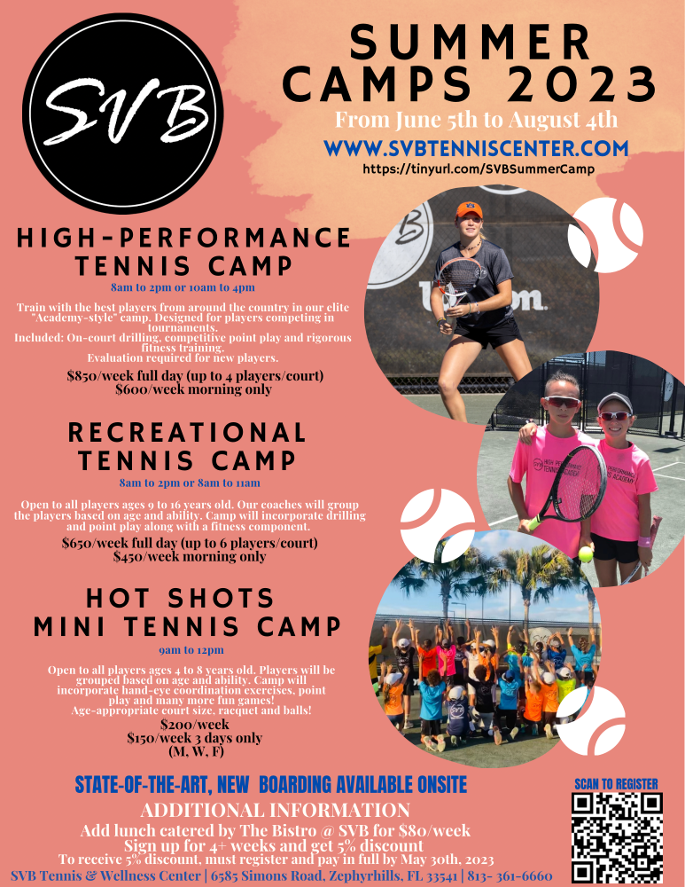 SVB Summer Camps Florida's Sports Coast