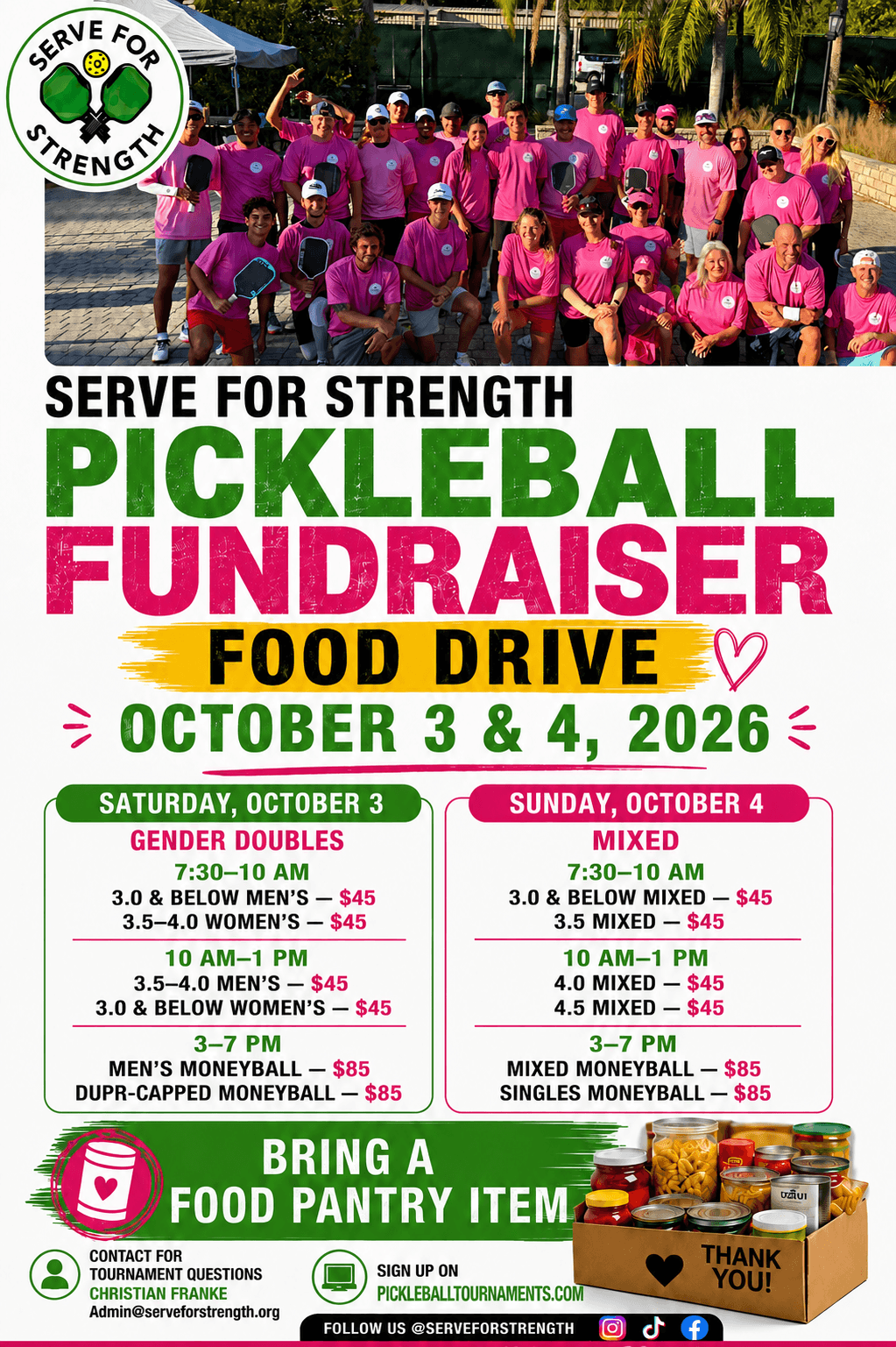 Serve For Strength