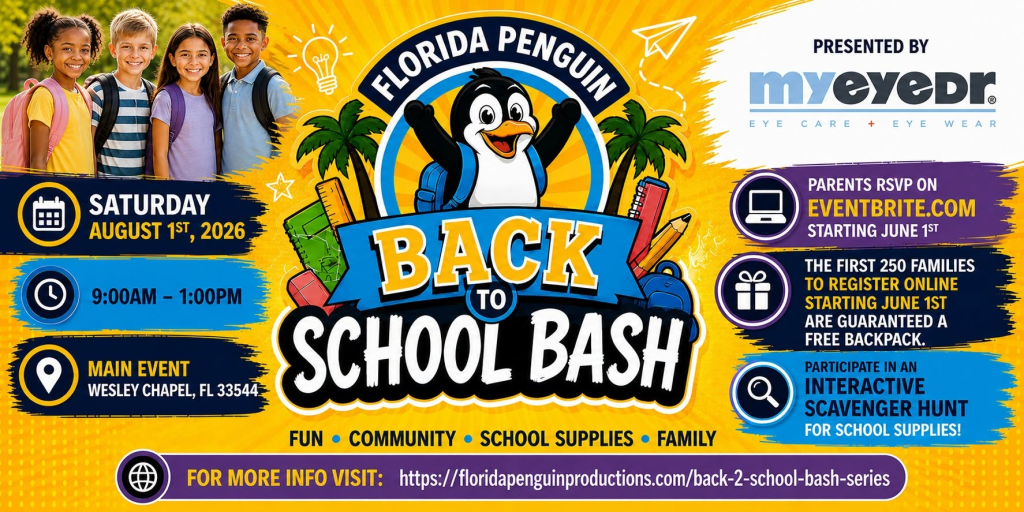 Florida Penguin Back to School Bash
